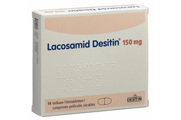 Lacosamid Desitin cpr pell 150 mg 14 pce