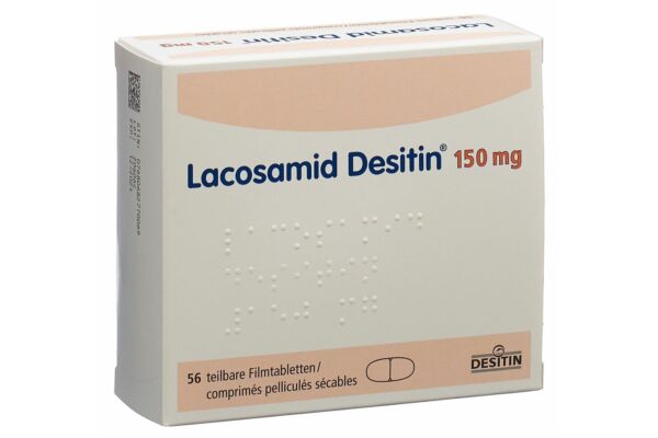 Lacosamid Desitin cpr pell 150 mg 56 pce