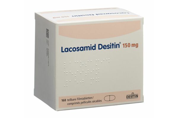 Lacosamid Desitin cpr pell 150 mg 168 pce