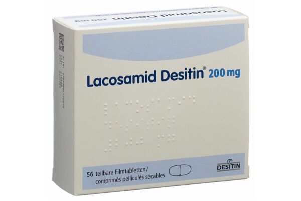 Lacosamid Desitin cpr pell 200 mg 56 pce