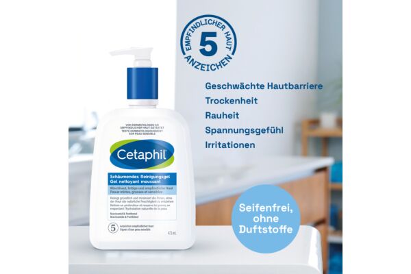 Cetaphil Schäumendes Reinigungsgel Disp 473 ml