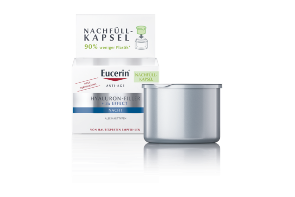 Eucerin HYALURON-FILLER Nachtpflege Refill Topf 50 ml