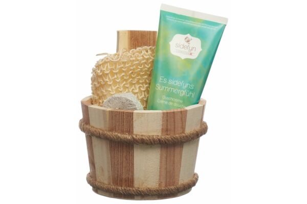 Sidefyn set cadeau baquet crème de douche Es sidefyns Summergfühl