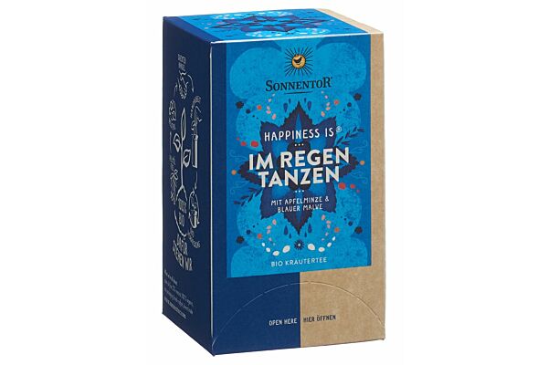 Sonnentor Happiness is Im Regen tanzen Tee BIO Btl 18 Stk