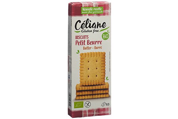 Céliane biscuit petit beurre sans gluten bio 150 g