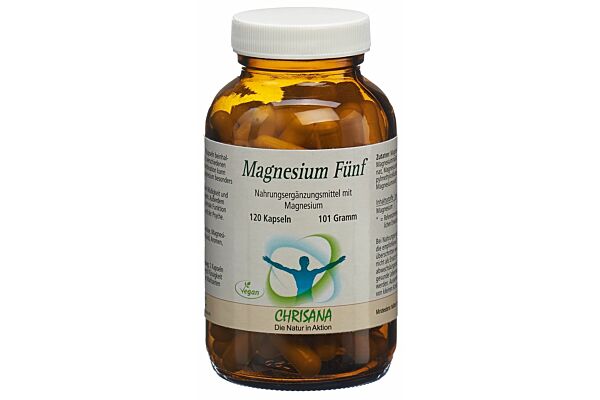 Chrisana Magnesium fünf Kaps Ds 120 Stk