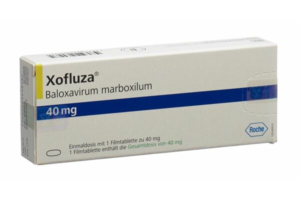 Xofluza cpr pell 40 mg