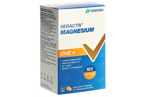 Veractiv Magnesium One+ sach 30 pce