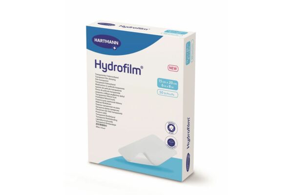 Hydrofilm pansement transparent 15x20cm stérile 50 pce