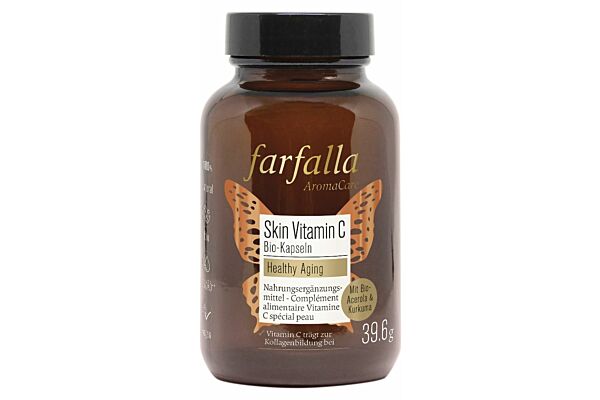 farfalla Skin vitamine C caps bio verre 80 pce