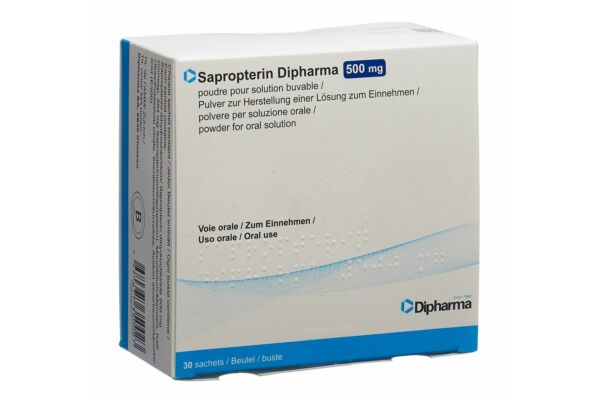 Sapropterin Dipharma Plv 500 mg Btl 30 Stk