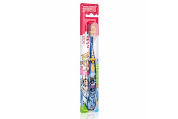 edel+white Flosserbrush brosse à dents pour enfants ultrasoft EW-K4D