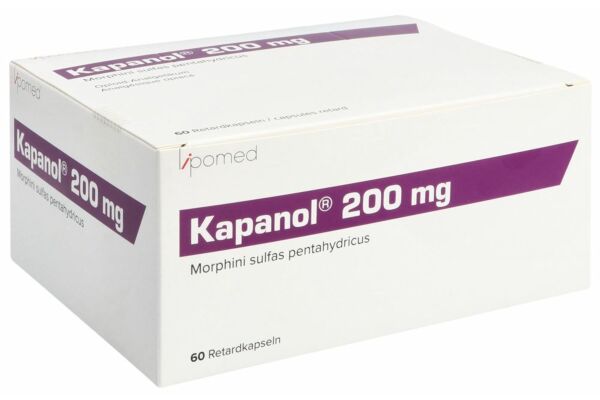 Kapanol caps ret 200 mg 60 pce