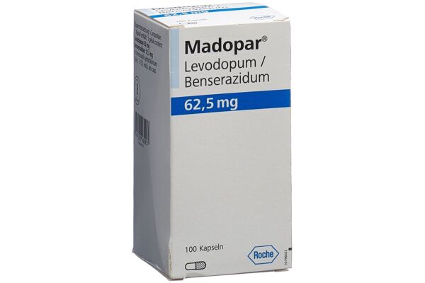 Madopar caps 62.5 mg 100 pce