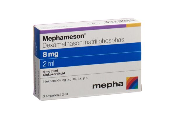 Mephameson sol inj 8 mg/2ml 3 amp 2 ml