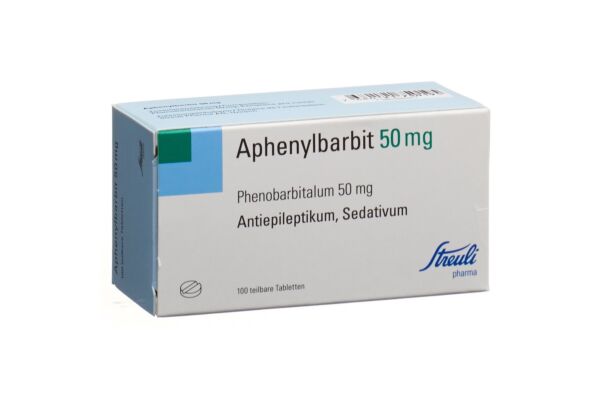 Aphénylbarbite Streuli cpr 50 mg 100 pce