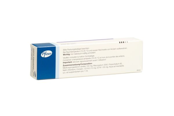 Depo Provera susp inj 150 mg/ml ser us unique 1 ml