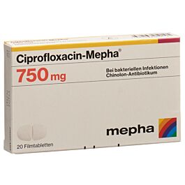 Ciprofloxacin Mylan 750 Mg