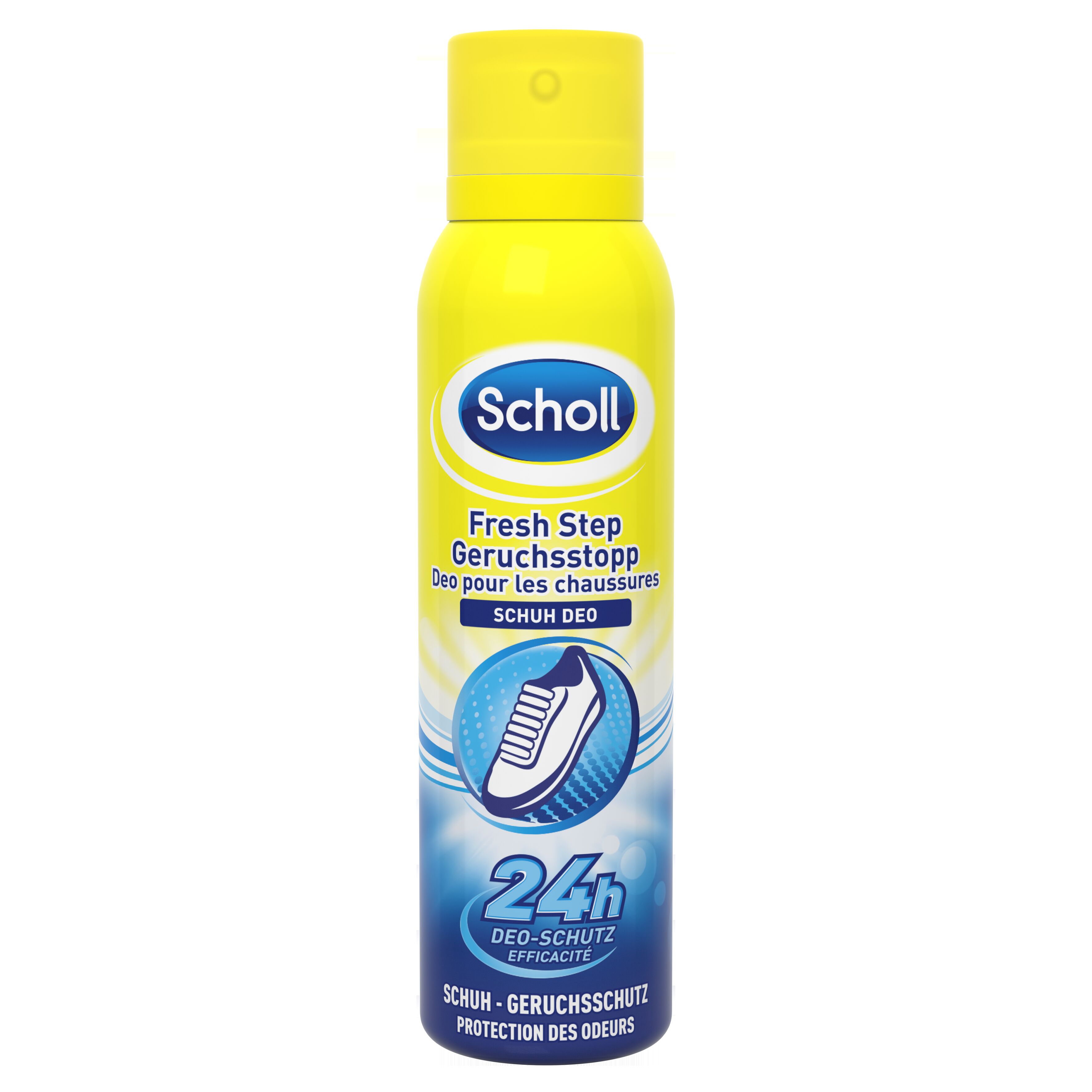 Scholl déodorant pour chaussures aérosol spray contre les mauvaises odeurs