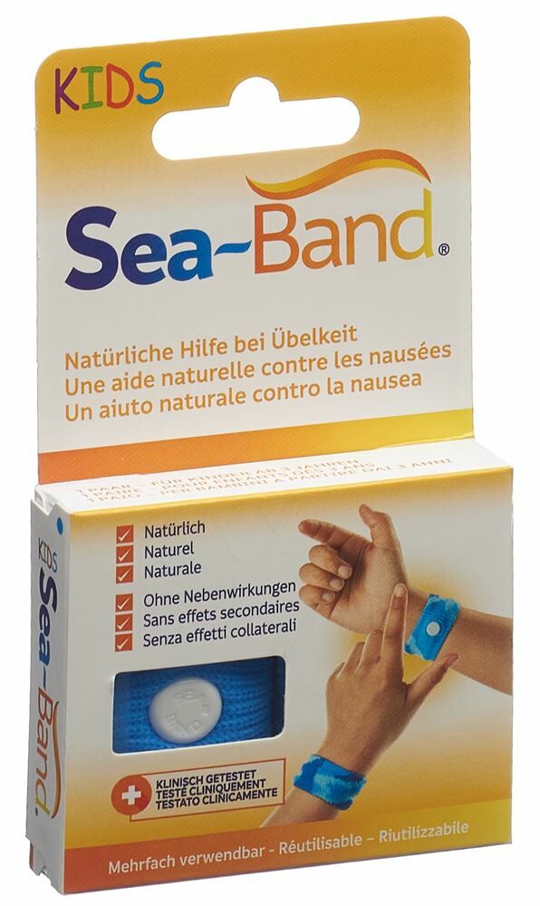 Sea-Band Bracelet Anti-Nausées Enfants