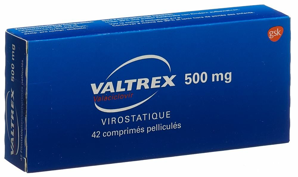 Valtrex 500 mg pille