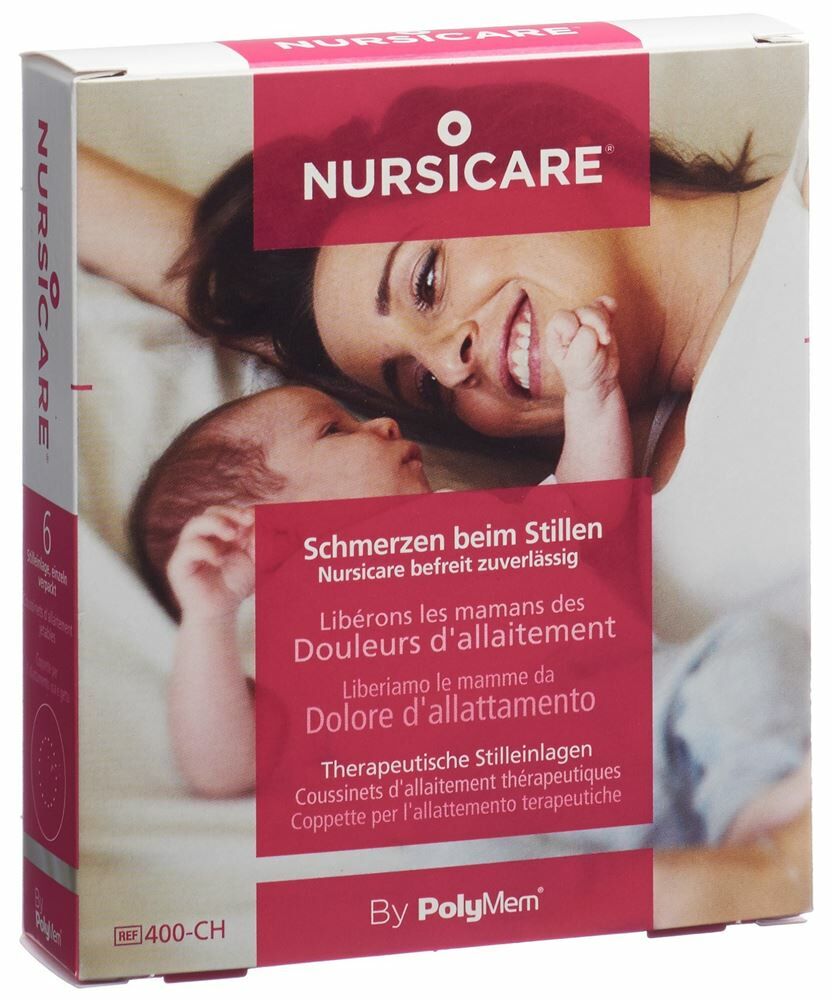 Patchs Nursicare pour réduire la douleur des mamelons pendant l'allaitement, Les pansements guérissent les fissures, 2 pc