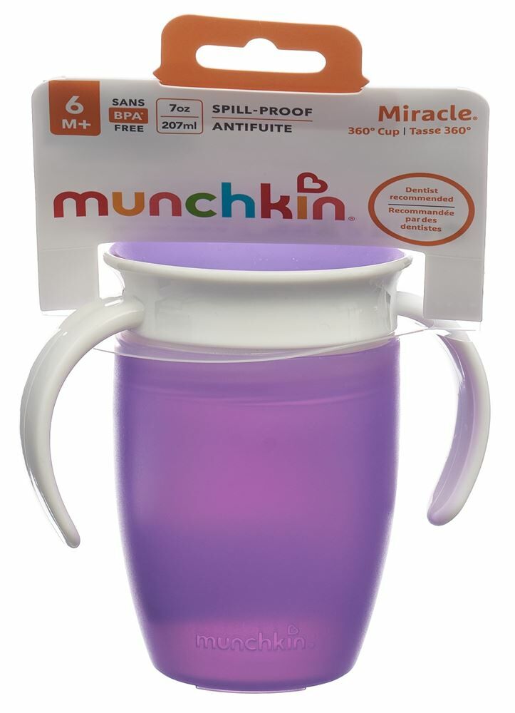 Tasse antifuite Miracle 360° Munchkin Bébé