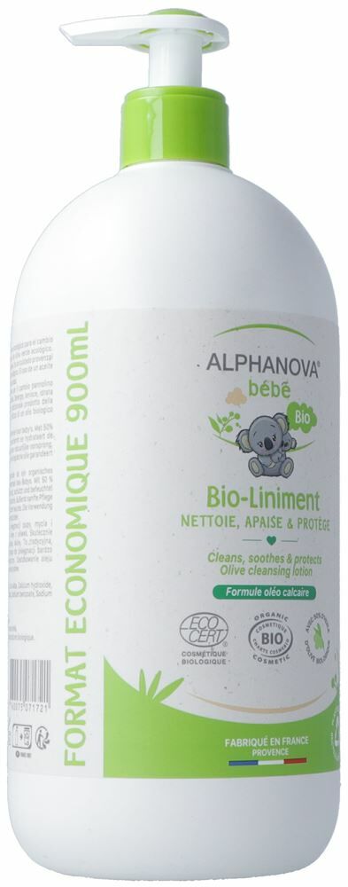 Alphanova BB liniment oleo calcaire bio dist 500 ml à petit prix