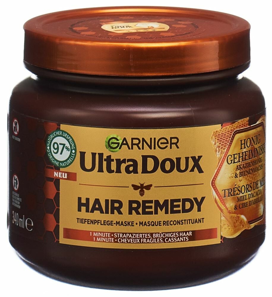 GARNIER Ultra Doux - hair remedy masque réparateur trésor de miel 340 ml