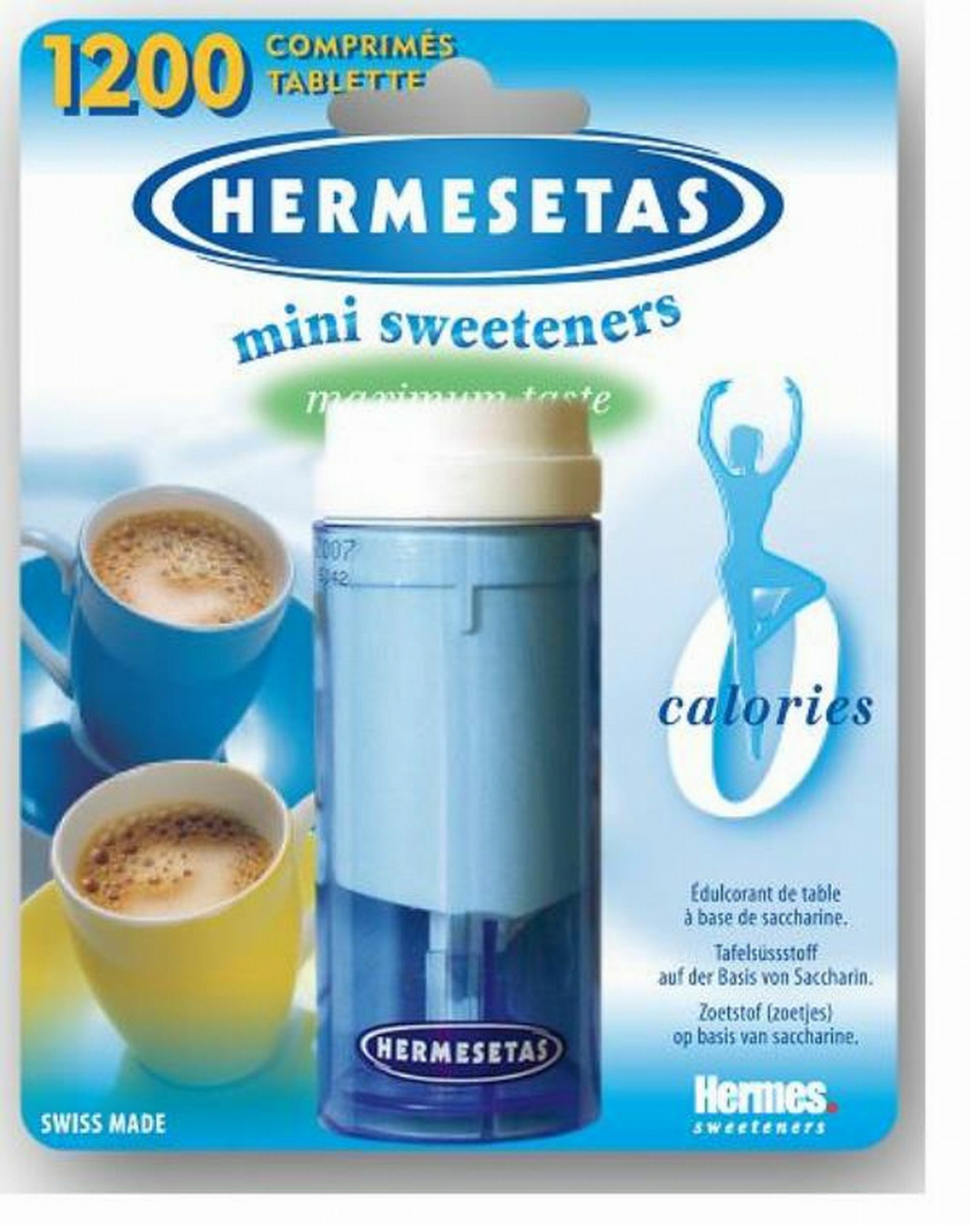 Hermesetas Original 1.200 Comprimés, PharmacyClub