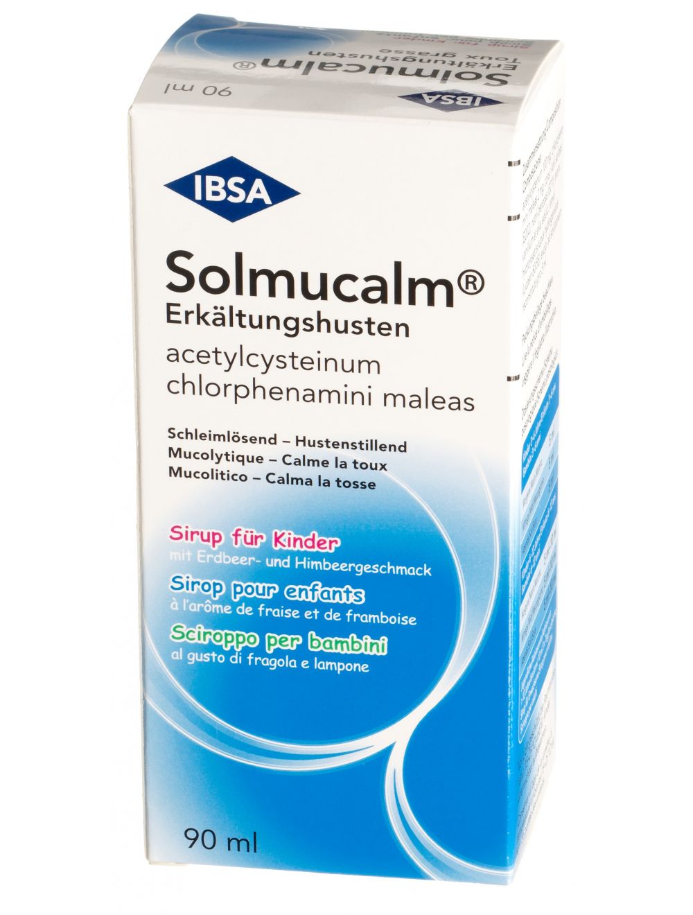 Solmucalm Toux Grasse Sirop Enf Fl 90 Ml Pas Cher