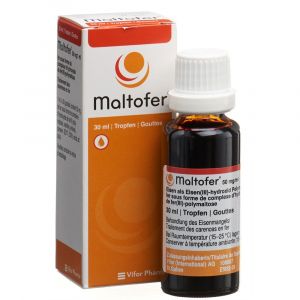 Maltofer Sirop Fl 150 Ml Pas Cher