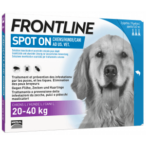 Frontline Spot On Chat Liste D 3 X 0 5 Ml Pas Cher